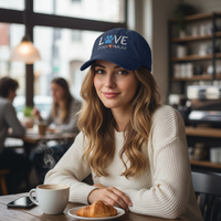 Load image into Gallery viewer, Love Dog Mom Low-Profile Twill Cap