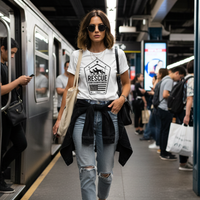 Load image into Gallery viewer, Rescue Is My Favorite Breed T-shirt